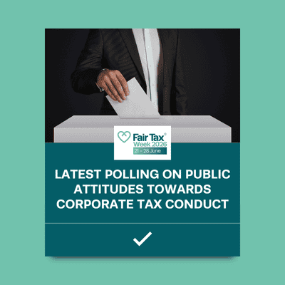 Latest polling on public attitudes towards corporate tax conduct for Fair Tax Week 2026
