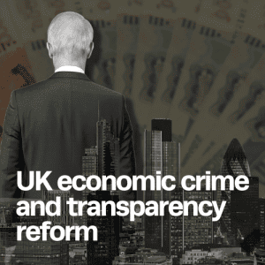 Economic crime reform website header (500 × 500px)