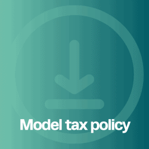 Model tax notes